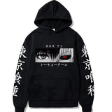 NEW Anime Tokyo Ghoul Kaneki Ken Hoodie Pullover Jumper Hooded Casual Sweatshirt Top, Sz L