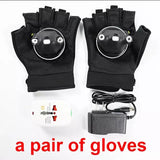 NEW Retails $160 🧤Led Rotating Laser Gloves Handheld Laser Cannon DJ Dance Club Tunnel Effect 🧤 Sz XL