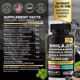 NEW Dynamic Vitality Bundle - Sea Moss Multivitamin & Shilajit Power Combo, Retails $70