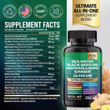 NEW Dynamic Vitality Bundle - Sea Moss Multivitamin & Shilajit Power Combo, Retails $70
