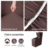 NEW TAOCOCO Additional Recliner Console Cover for Reclining Couch Covers, Brown, Retails $62