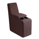 NEW TAOCOCO Additional Recliner Console Cover for Reclining Couch Covers, Brown, Retails $62
