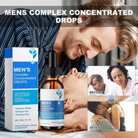 NEW Blue Horizon Men's Complex Concentrated Drops, Mens Enhancement Drops, 1 Bottle, Exp: 01/04/2027