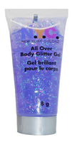 NEW NYC All Over Body Glitter Blue Holographic Glitter Gel 28g