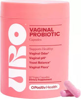 NEW O Positiv URO pH Balance Vaginal Probiotics, 60 Capsules BB 06/26