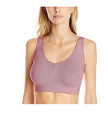 NEW Ahh By Rhonda Shear Women's Seamless Leisure Bra Lavender, Sz 1XL