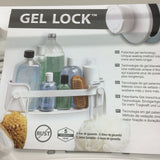 NEW Umbra ABS Plastic Corner Shower Caddy Gel Lock White