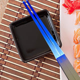 New Chopsticks Light Up LED Glowing Light Saber Sticks Reusable Lightup Sabers Chopstick Cooking Utensils Holder