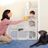 NEW Safety 1st Pressure Mount Easy Fit Security Gate, Fits Spaces between 28" and 40", and 27" Tall, White
