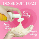 New SAISZE Turmeric Foaming Face Cleanser for Acne-Prone Skin, Turmeric Kojic Acid Face Wash with Soothing Brush Head, Turmeric Face Wash for Women and Men