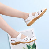 NEW Líli Breathable Orthopedic Sandal ultra soft & bendable, make great indoor shoes, White, Sz 35 (5), Retails $45