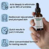 New sealed Sandrine™ - The Anti-Wrinkle Serum 30ml! 5 Star Reviews Online!!  ZERO surgery. ZERO injections.Just 100% NATURAL results! Retails $70US+