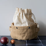 NEW Pebbly 2 in 1: Storage basket and removable bag, Sz S