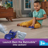 NEW Fisher Price DC Batwheels Key Car Racer Bam The Batmobile Vehicle