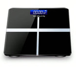 NEW Retails $60, Blaxill Digital Bathroom Scale | Highly Accurate Body Weight Scale with Large LED Display | 400 lb Capacity | Round Corner Design | Fiberglass Platform | Black