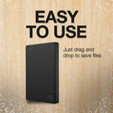 New Seagate Portable 1TB External Hard Drive HDD – USB 3.0 for PC, Mac, PS4, & Xbox