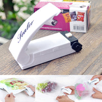 New AS Seen on TV Super Sealer! Mini pocket sized portable heat sealer to keep your bagged food fresh after opening!