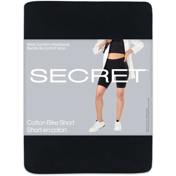 New Women's Secret Cotton Bike Short, Black, Sz S!