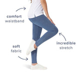 New Secret Denim Leggings - Blue - Small Retails $32+