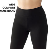 New SECRET® Leggings Everyday Cotton Leggings for Women, High Waist Tummy Control & Wide Comfort Waistband, for Everyday Wear Black Sz S! Retails $32+