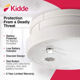 New Fire Sentry™ Battery Operated 4” Ionization Smoke Alarm! ionization helps detect invisible fire particles (associated with flaming fires) sooner than photoelectric alarms