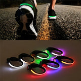 New 1pc LED Shoe Light Clip for Night Running, sports etc] , White Light