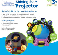 New in box! Learning Resources Shining Stars Projector, Solar System Space Toy Set, 5 Piece Set, Ages 3+ Retails $55+