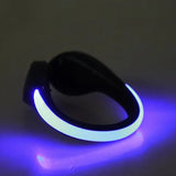 New 1pc LED Shoe Light Clip for Night Running, sports etc] , White Light