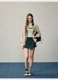 New Kyouko x Harry Potter Shirt, Lapel, Long Sleeve, Loose Fit, Slytherin Sz M