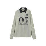 New Kyouko x Harry Potter Shirt, Lapel, Long Sleeve, Loose Fit, Slytherin Sz M