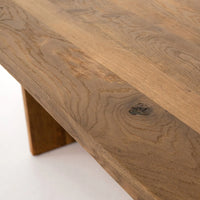 New Erie Dining Table by Modern Komfort, Made in Canada SOLID Smoked Oak Retails $2900+