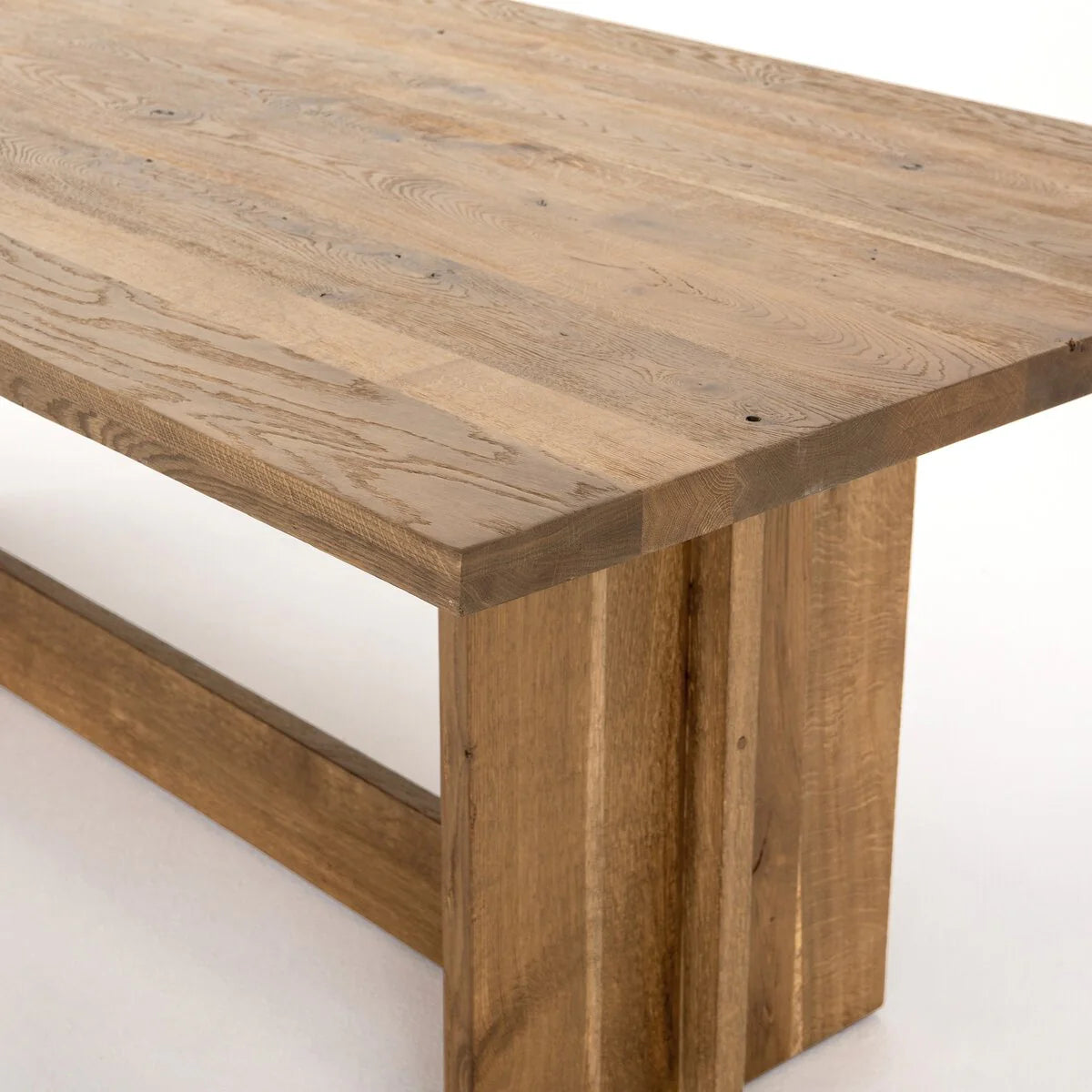 New Erie Dining Table by Modern Komfort, Made in Canada SOLID Smoked Oak Retails $2900+