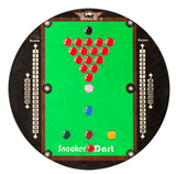 New Dartboard Play Snooker or Golf! No Box! Retails $120 US+