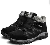 New Women Snow Short Boots Fleece Lined Flat Heel Hook Loop Warm Sneakers Round Toe Lace Up Walk Fall and Winter Fashion Bootie Sz 8.5