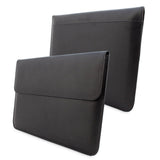New Snugg 13 Inch Black Leather Sleeve Case For Macbook Air & Macbook Pro