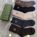 Brand socks No.342941 5 pairs / lot Free size for adults 38 Styles to choose from! Tax included