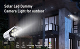 New Camera Shape Solar Light Solar Sensor Light EcoFriendly NoCharger NoPower SolarSensor Light Three Speed Working Mode Intelligent Remote Control on Off Sensor 77 LEDlight Garden,Outdoor