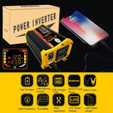 New Solar Generator with Panels | Solar System with 6000W Inverter and Panels - Complete Solar System with Battery and Inverter for Home House Shed Farm RV Boats Cevan