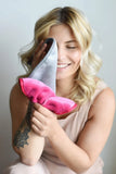 NEW Microfiber Makeup Remover Cloths - Turquoise/Gray! Simply add water to cloth and remove your make up like magic!