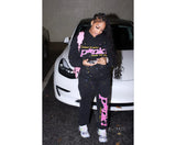 New Unisex Adult Sopula Y2k Spider Worldwide Graphic Punk Hoodie Sweatsuit Sz M Unbranded