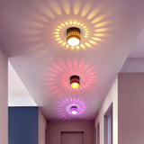 New Multicolor 3W LED Spiral Ceiling Wall Lamp Modern Decor Light Fixture with Remote! Place this anywhere! Includes 1 Light