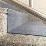 New Stair Streads Freely Cut Self-adhesive Carpet Runner 32 inch x 282 inch Premium Non Slip Durable Carpet Treads Covers Mats for Indoor Stairs GREY Retails $210+