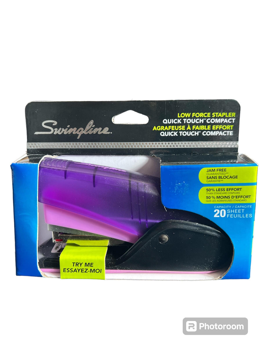 New Swingline Stapler, Quick Touch Reduced Effort Stapling, Full Strip ...