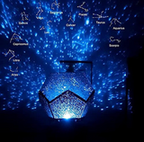 Starry Sky Projection Lamp USB Rechargeable Projector Night Light Constellation Galaxy 3D Lamp