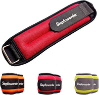 New Retails $59+ Stepfowarder Ankle/Wrist Weights a Pair Available in 0.65Lbs, 1.0Lbs, 2.0Lbs, Comfort and Security Perfect for For Women Men Kids, Walking, Dance, Aerobics, Cardio Exercises, Gym, Fitness Workout, Running, Lifting RED