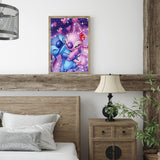New Diamond Painting Stitch Daiamondpaint 5D DIY Diamond Painting Kits Beaded Drawings for Interior Decordiamonds Painting(Stitch 30x40Cm)