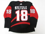 New STUTZLE OTTAWA SENATORS REVERSE RETRO 2.0 REPLICA HOCKEY JERSEY Sz 52 MENS FITS LIKE A L
