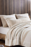 New Sunday Citizen Double Snug Woodland Comforter Sahara Tan/Off White in Queen! Retails $370+ on Sale! Made from 50+ recycled plastic bottles!