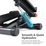 NEW Retails $130, SMART Mini Stepper, free app access! Experience full body workout, 300 Lb weight capacity!