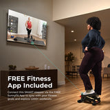 NEW Retails $130, SMART Mini Stepper, free app access! Experience full body workout, 300 Lb weight capacity!